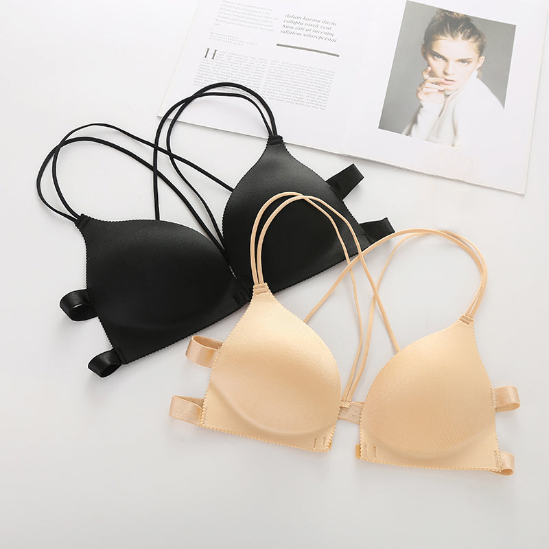 Shezaib Pack of 3 New Seamless Front Closure Light Padded Beauty Back Padded Bra K162