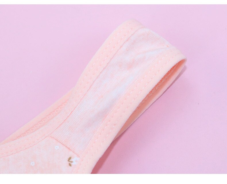 Comfortable Solid Seamless Front Button Nursing Bra-105