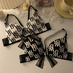 Shezaib Pack Of 2 Cute Back Butterfly Adjustable Straps Bra
