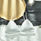 Pack Of 2 New Soft & Pure Silk Triangle Cup One Hook Padded Bra 051