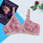 Pack Of 04 Soft Cotton Hosiery Fabric Imported Style Printed Bra