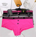 Pack Of 3 Summer Cotton Printed Thong panties