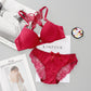Shezaib Front Open Butterfly Back Push Up Bra & Panty Set 288