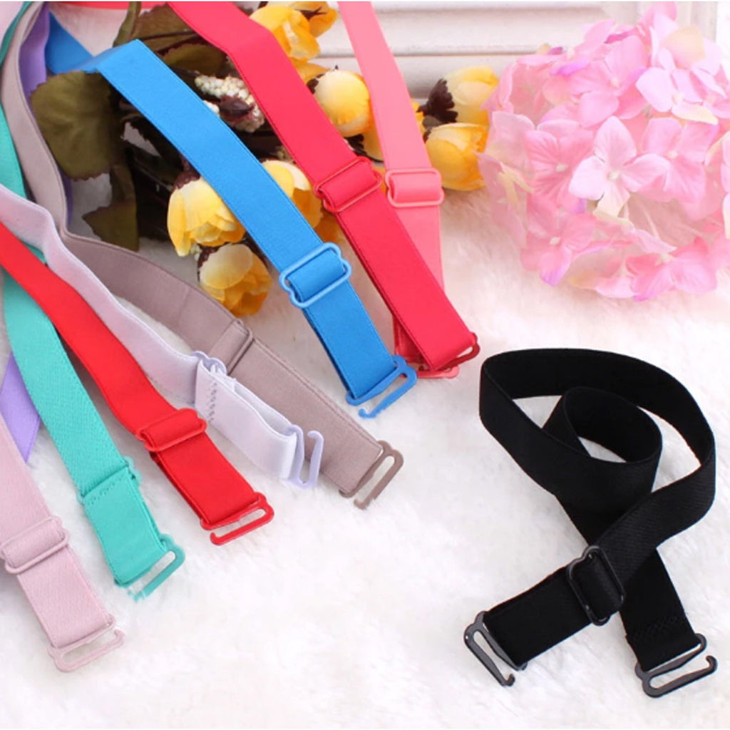 3 Pairs Cotton Adjustable Bra Straps