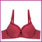 Perfect Lift Polka Doted Printed Padded Push-up Bra 298