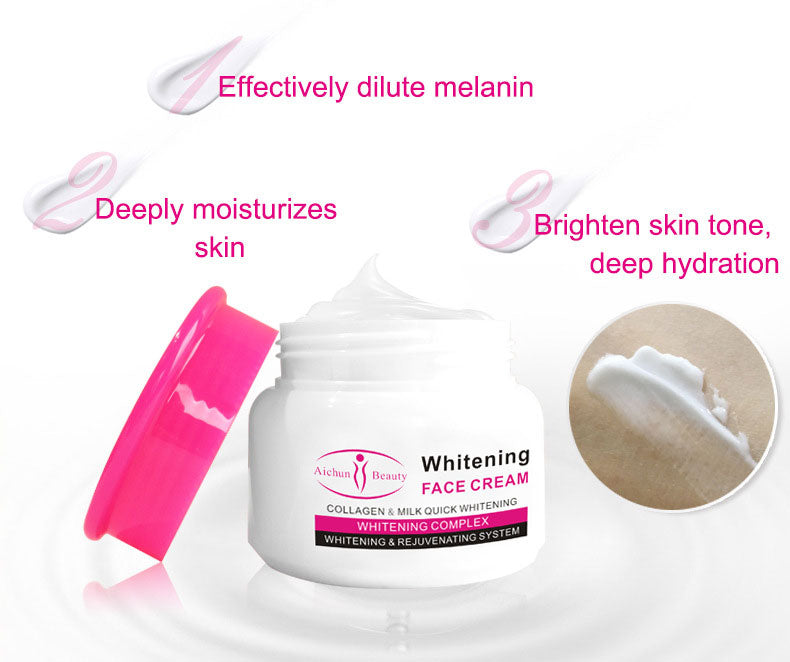 Aichun Beauty Collagen & Milk Moisturizing Face Cream 60ml - AC31873