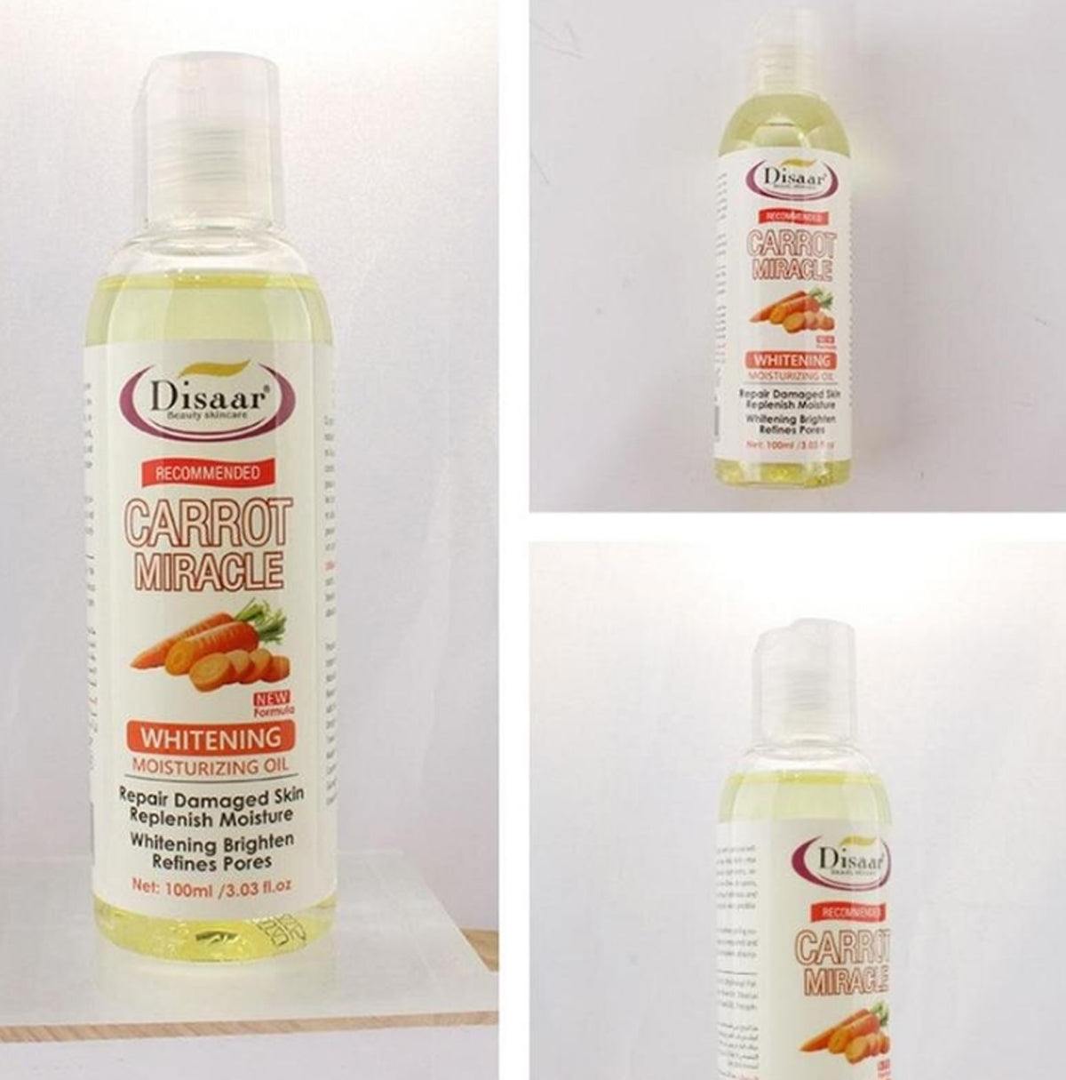 Carrot Miracle Whitening Body Massage Oil 100ml-DS5054