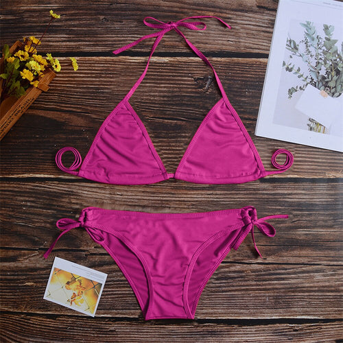 Buy 1 Get 1 Free - Satin Silk Bikini Panties And Bra Set - Multicolor