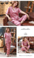 Woman Silk Pajamas Sets Short Sleeve Sleepwear Two Pieces Set Heart Printed 2021 New Summer Lady Silk lounge Wear Pajamas 227